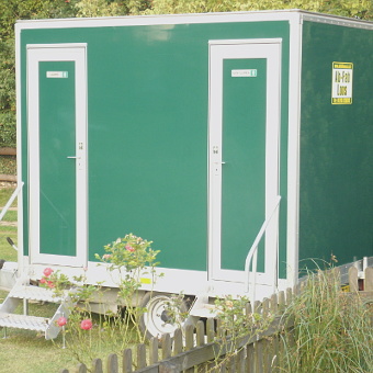 luxury trailers portable toilets for events